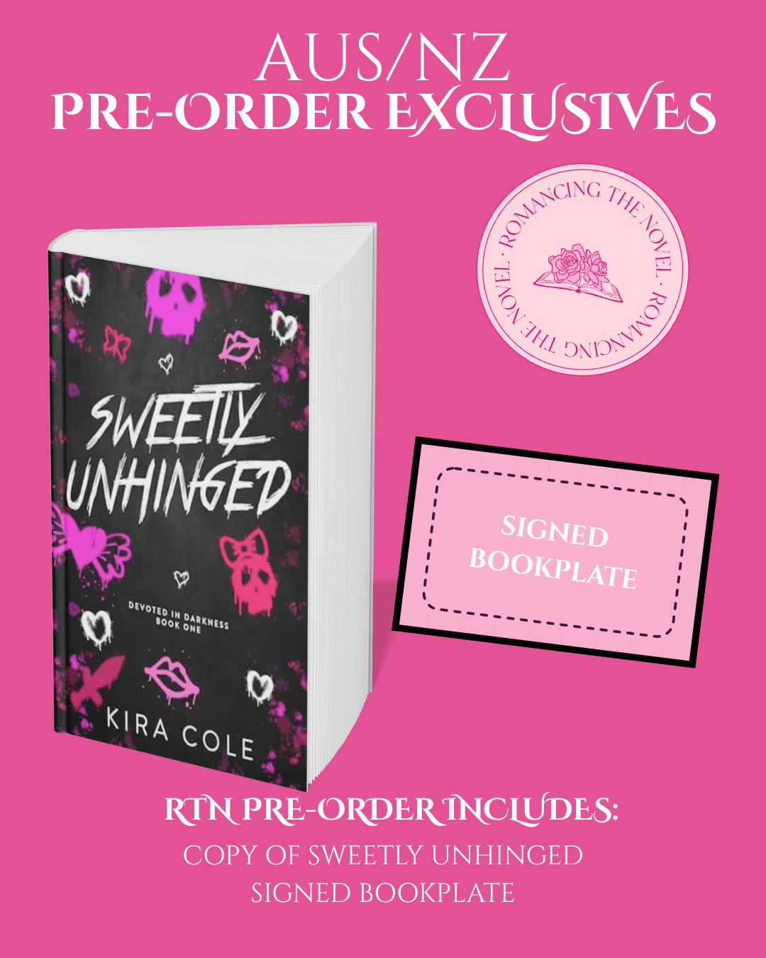 PRE-ORDER: Sweetly Unhinged by Kira Cole
