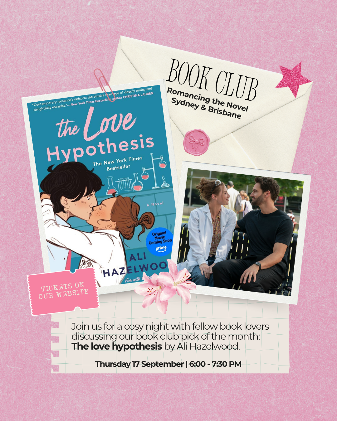 The Love Hypothesis Book Club - Brisbane
