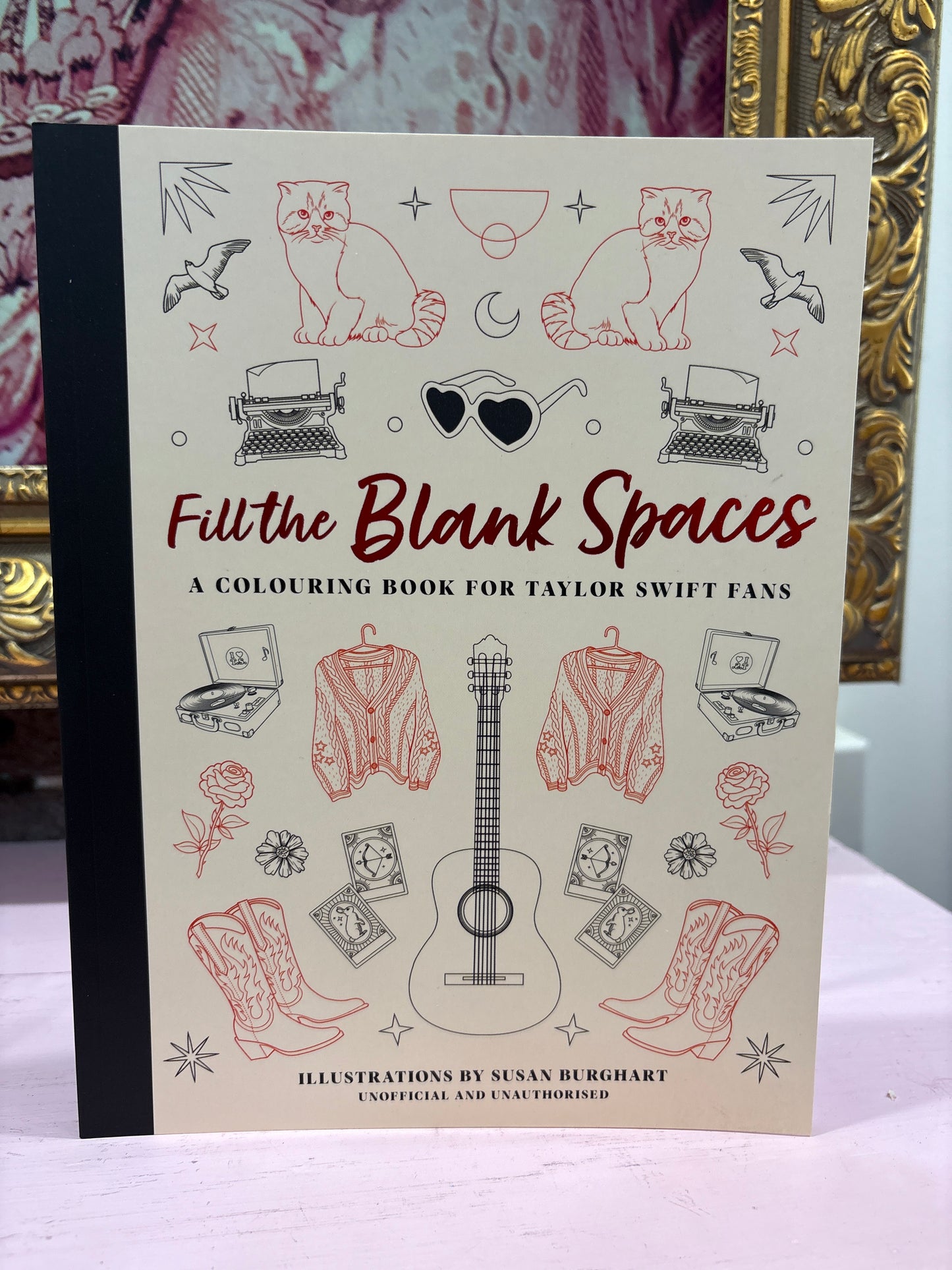Fill the Blank Spaces - Colouring Book