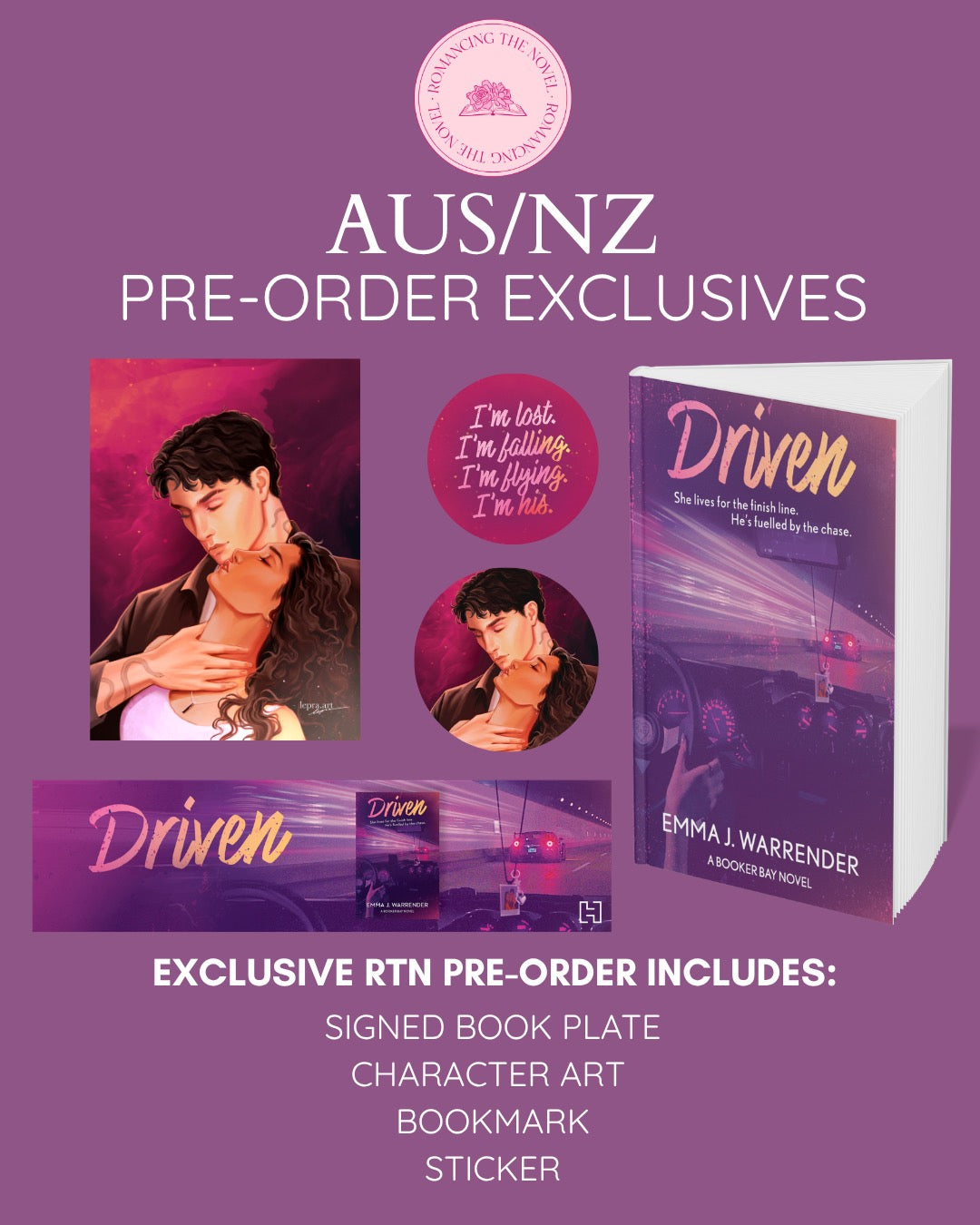 Pre-order: Driven by Emma J Warrender