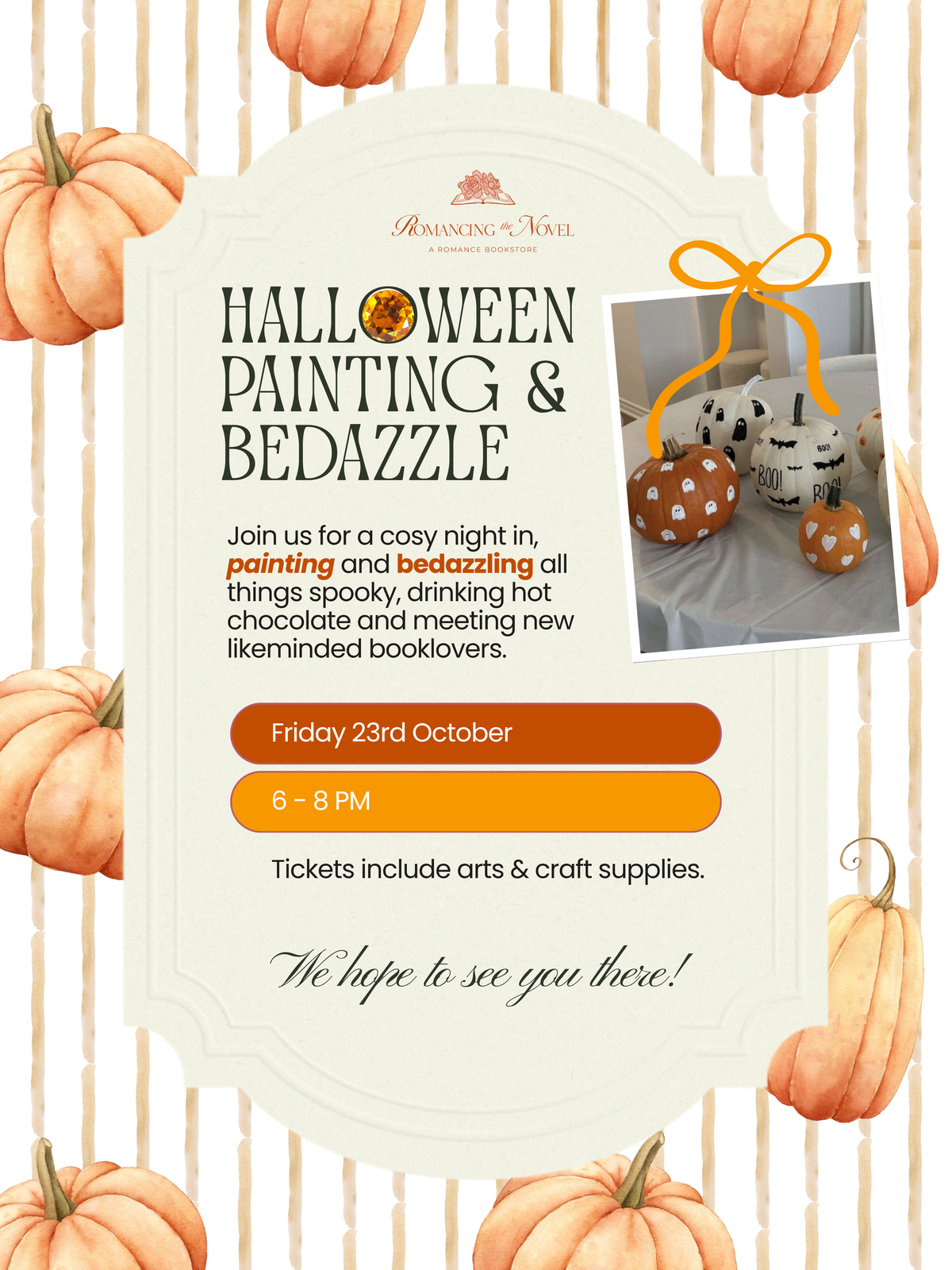 SYDNEY EVENT: Halloween Painting & Bedazzle Party