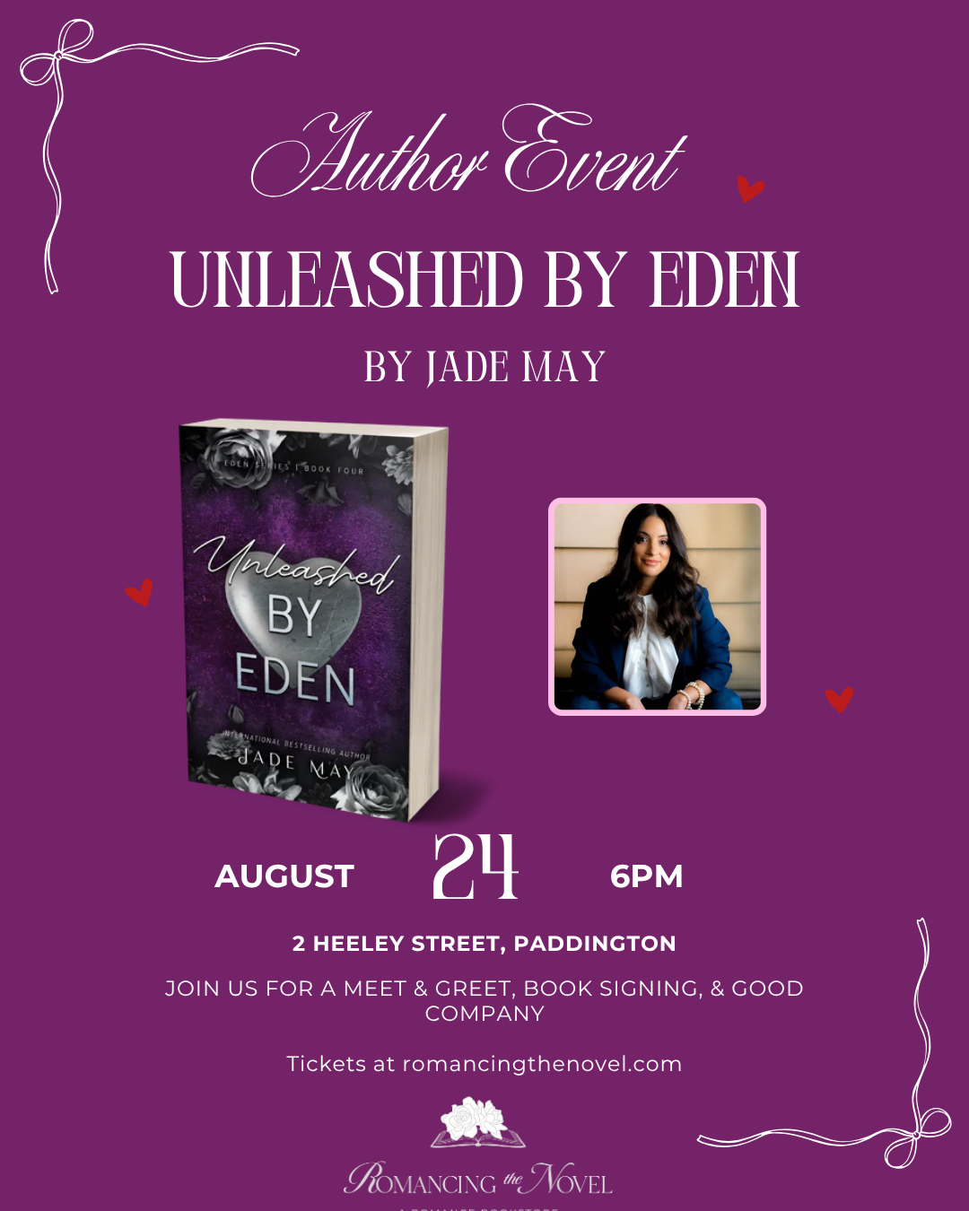 SYDNEY EVENT: UNLEASHED BY EDEN BY JADE MAY