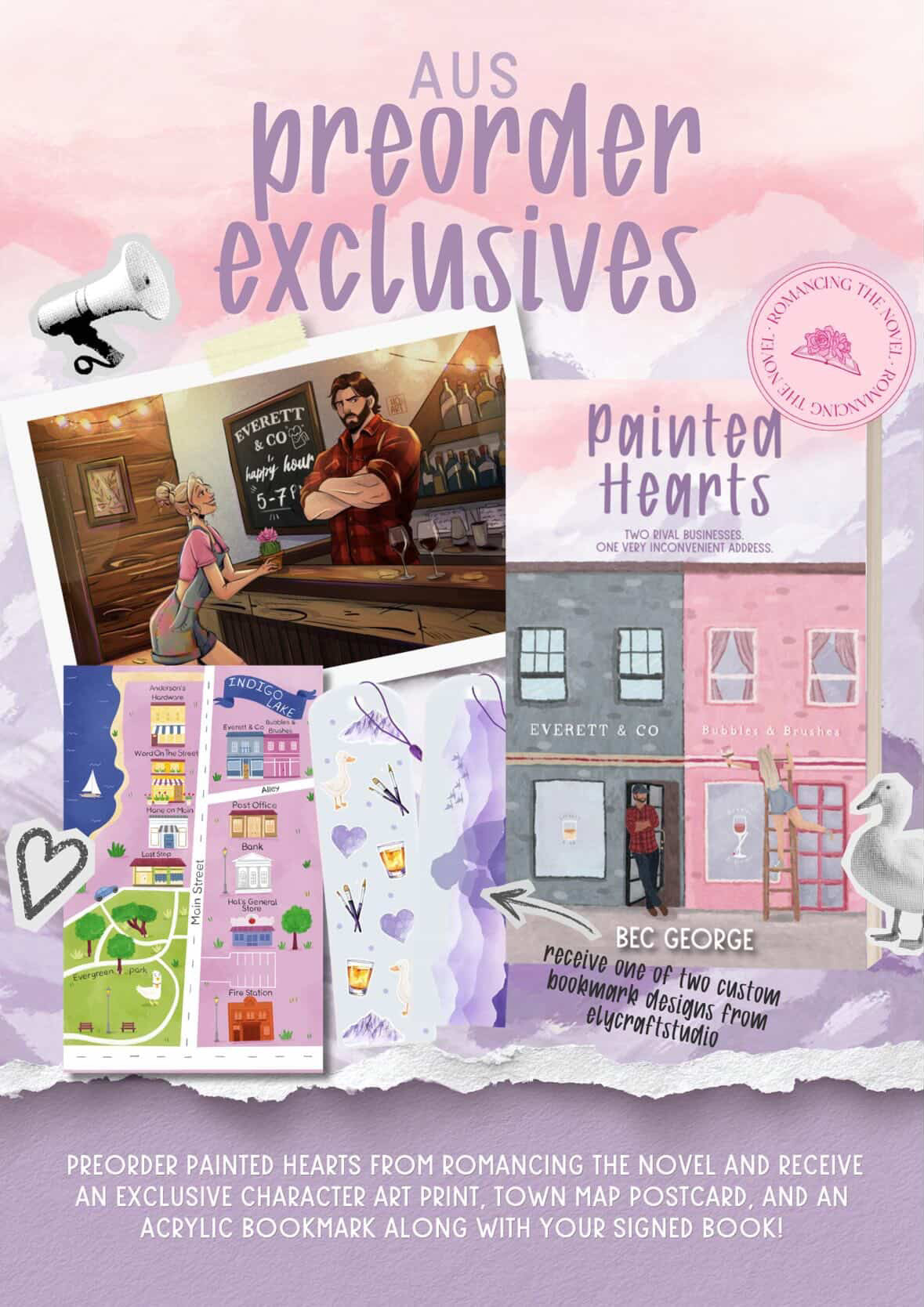PRE-ORDER: Painted Hearts by Bec George