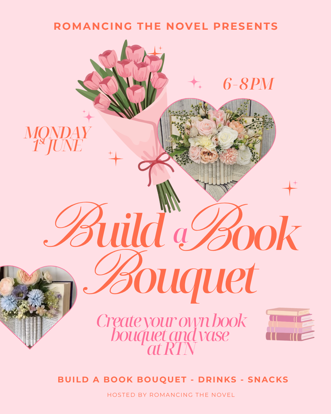 Event: Build a Book Bouquet