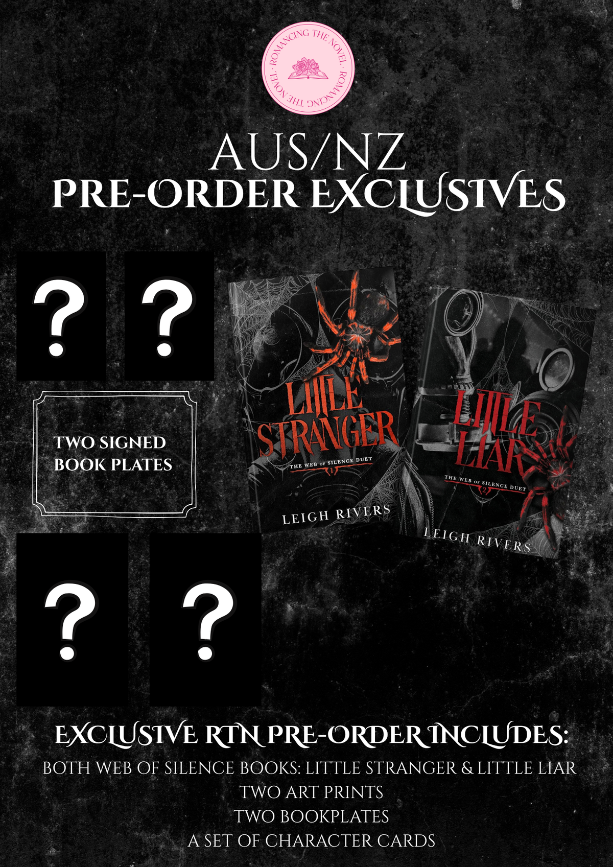 PRE-ORDER: Web of Silence Duet by Leigh Rivers