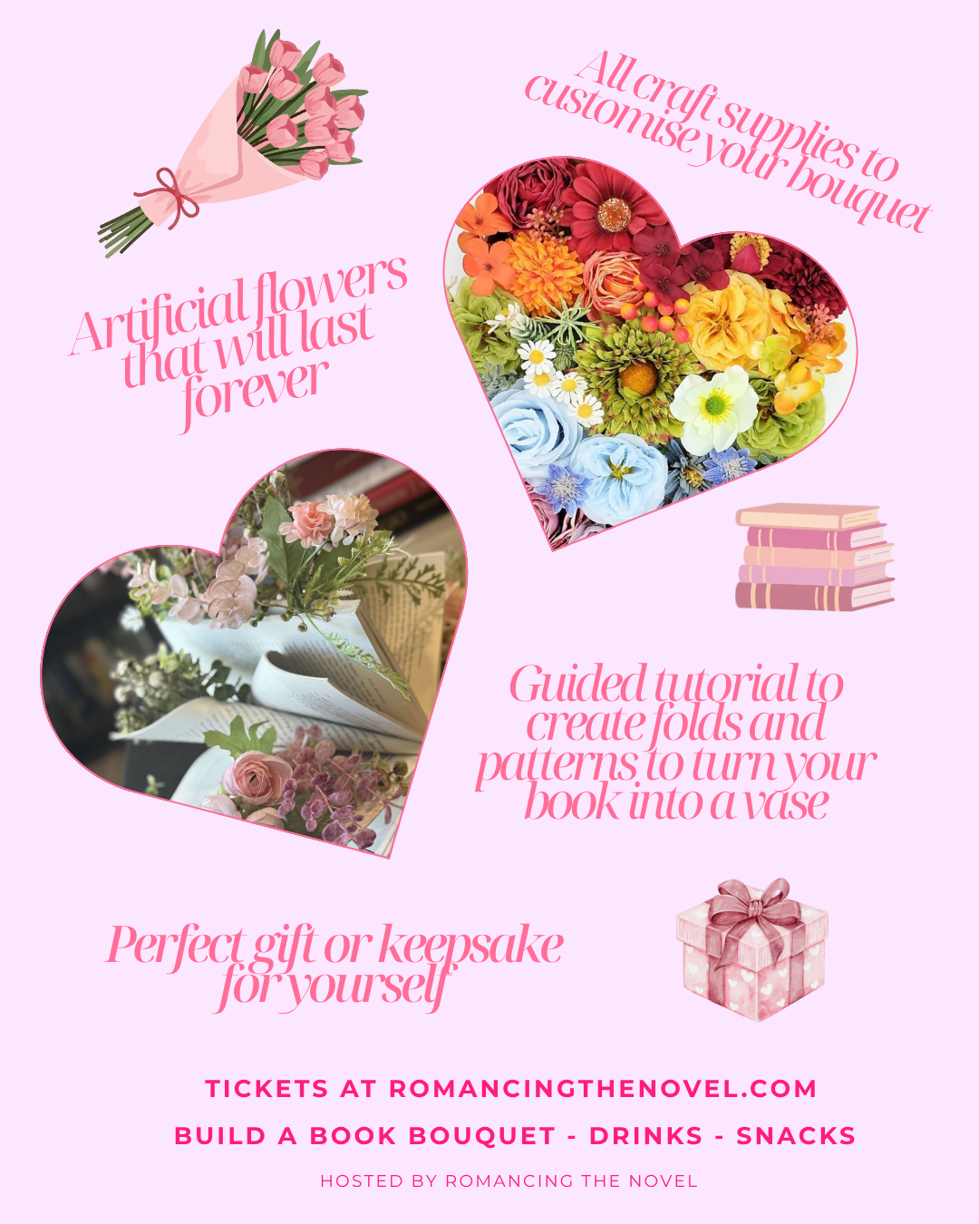 Event: Build a Book Bouquet