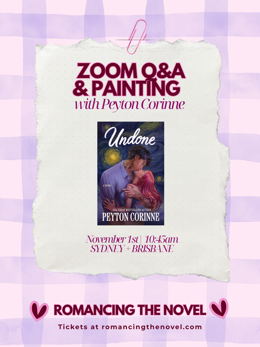 SYDNEY AUTHOR EVENT: Peyton Corinne Zoom