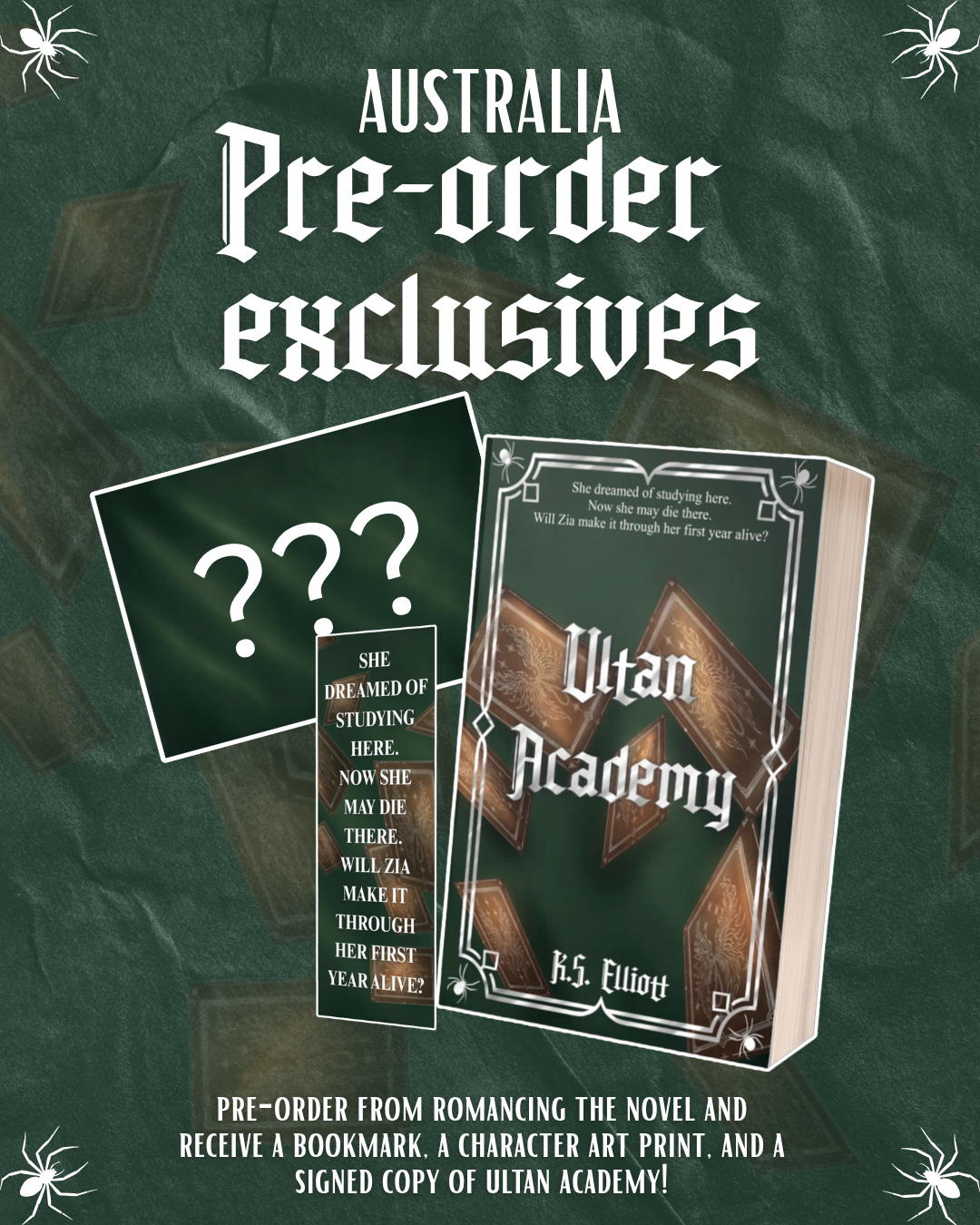 PRE-ORDER: ULTAN ACADEMY.by K.S. Elliot
