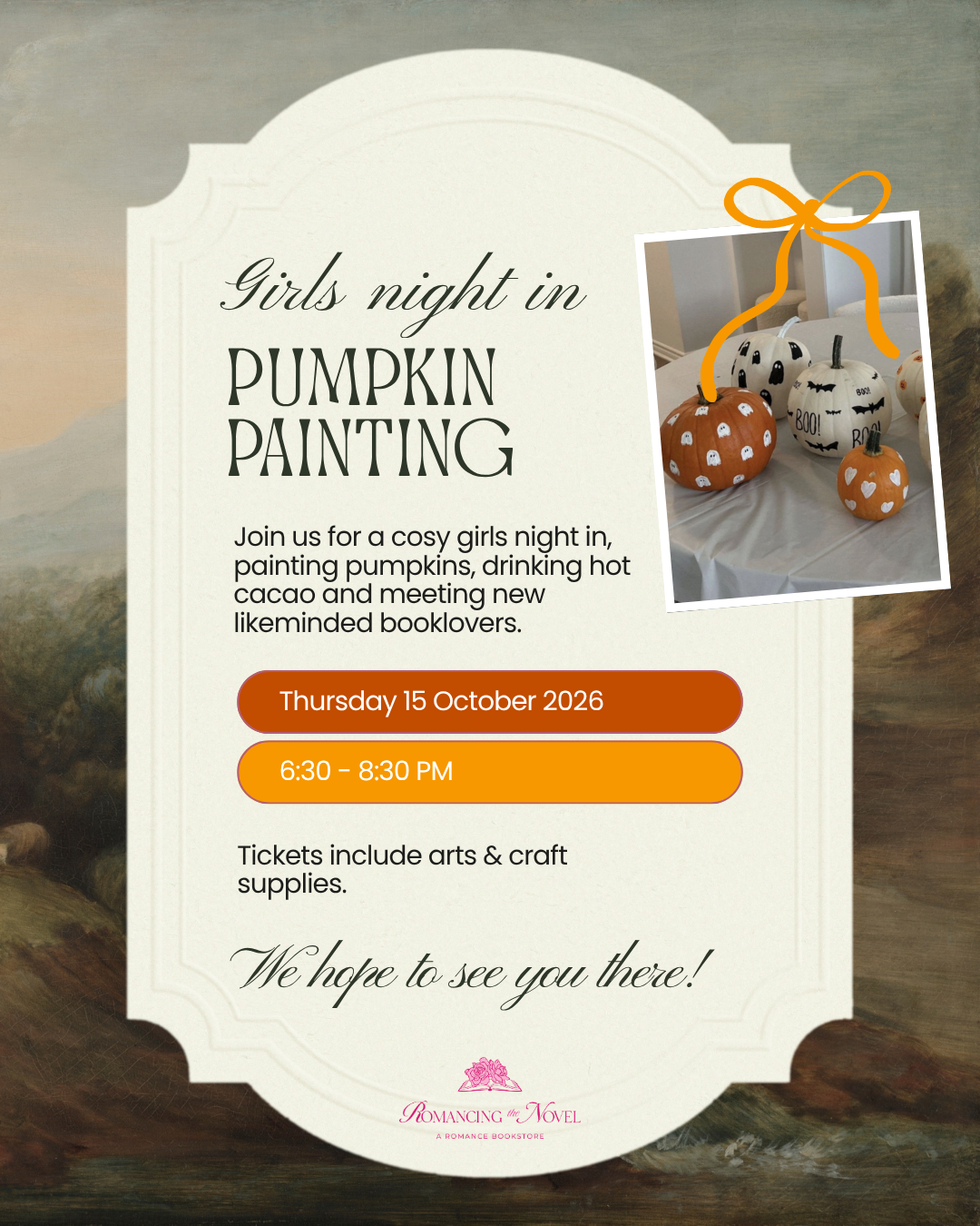 Girls Night In Pumpkin Painting Brisbane