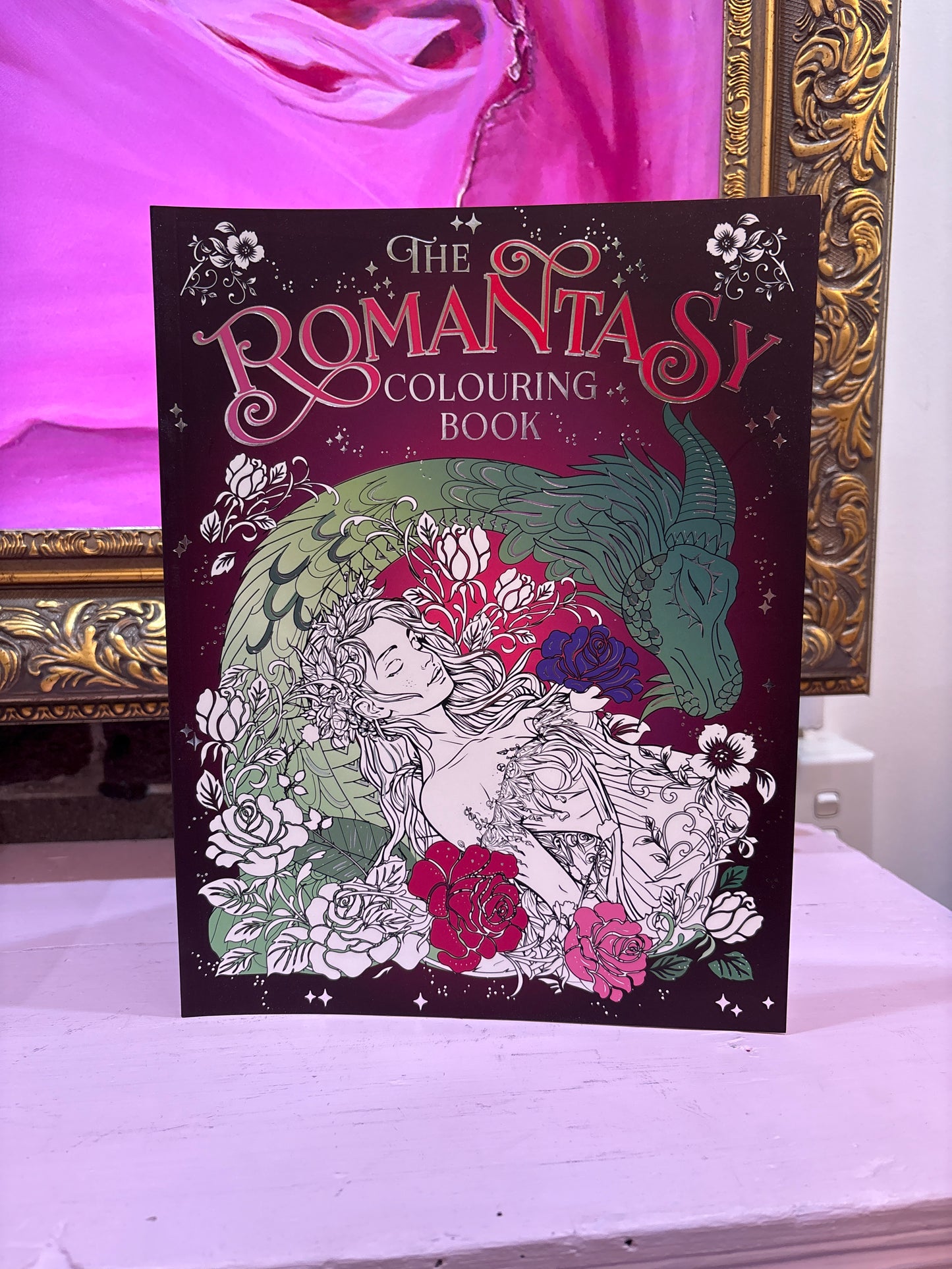 The Romantasy Colouring Book