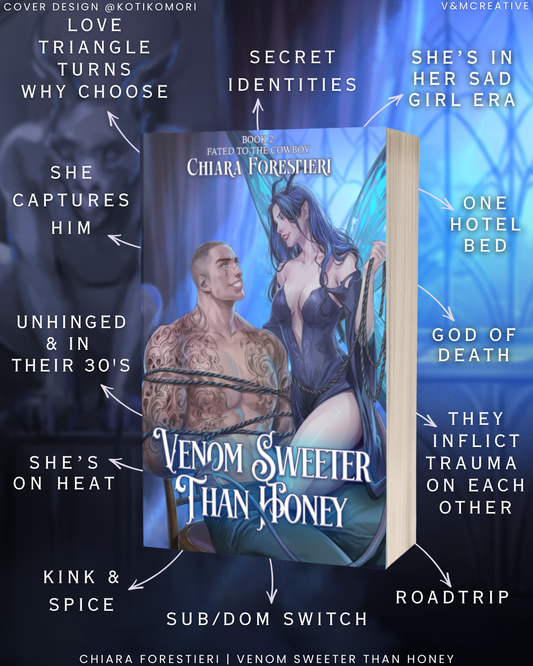Pre-order: Venom Sweeter Than Honey by Chiara Forestieri