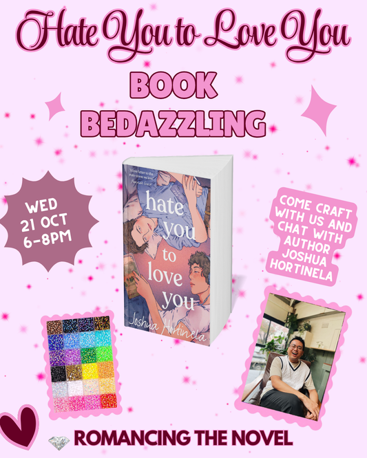SYDNEY EVENT: HATE YOU TO LOVE YOU BOOK BEDAZZLE