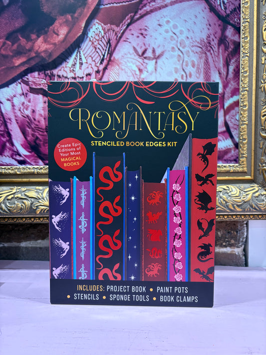 Romantasy Stenciled Book Edges Kit
