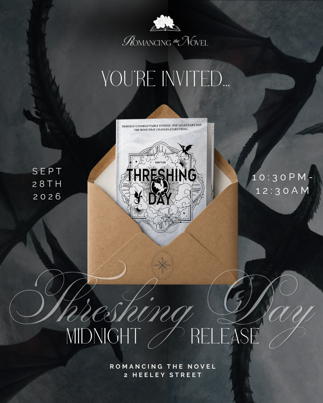 SYDNEY EVENT: THRESHING DAY MIDNIGHT RELEASE