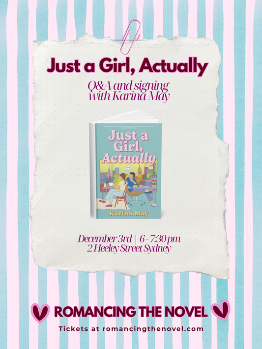 SYDNEY AUTHOR EVENT: Karina May
