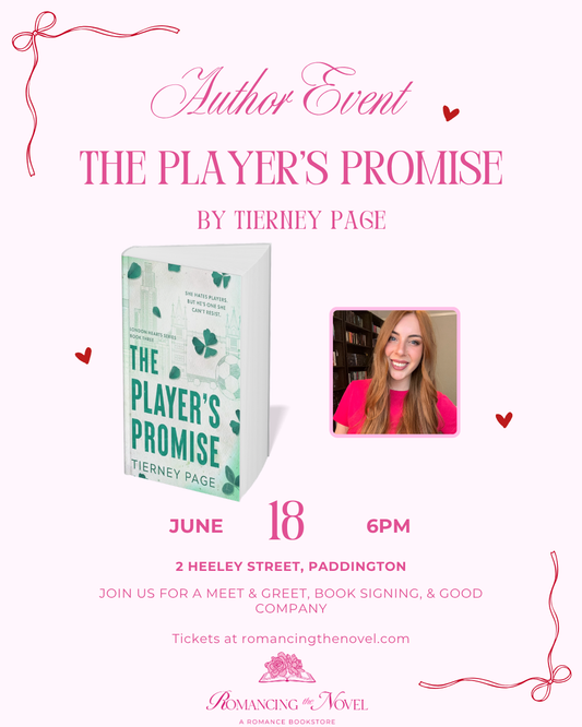 Event: The Player's Promise by Tierney Page