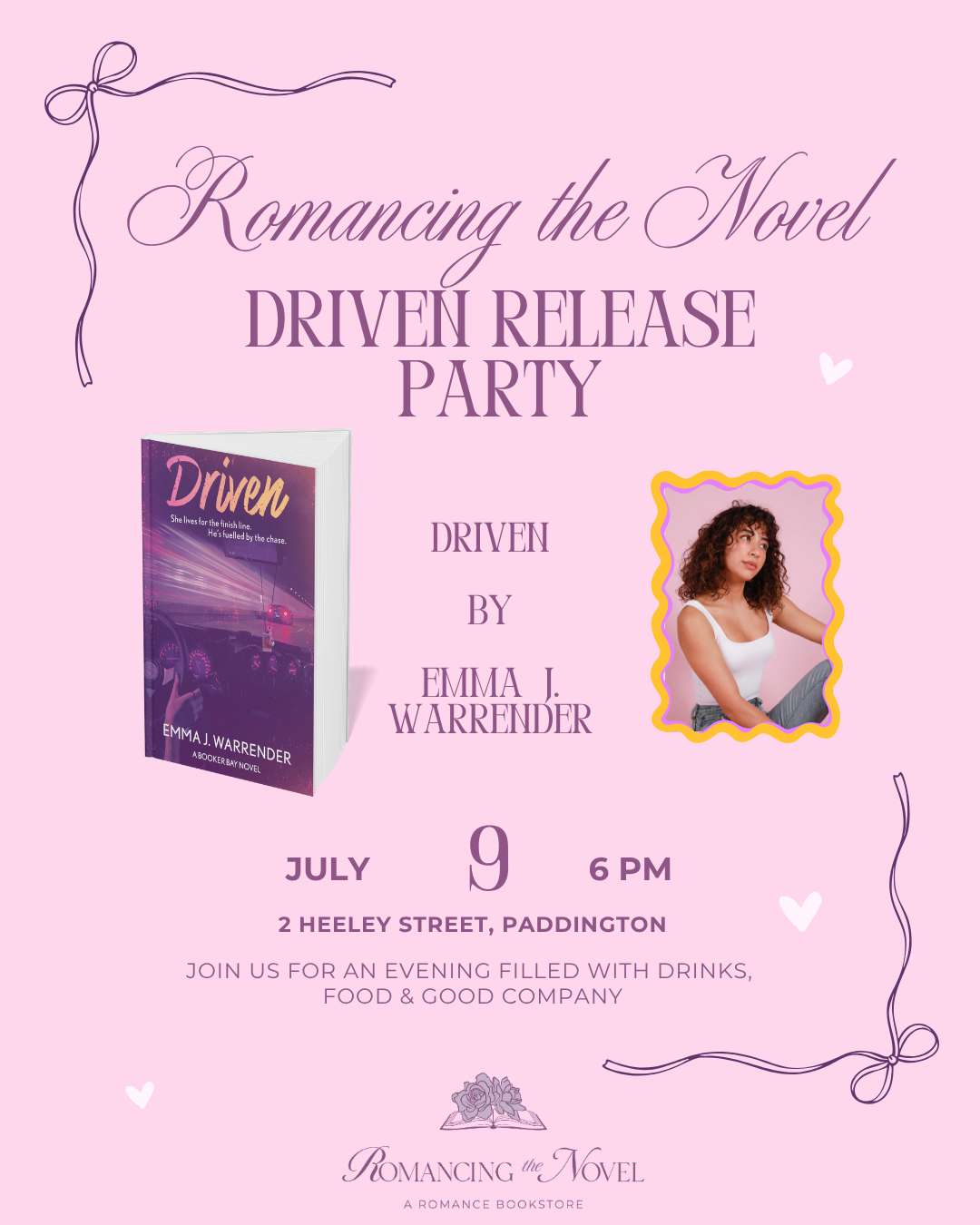 Author Event: Driven Release Party