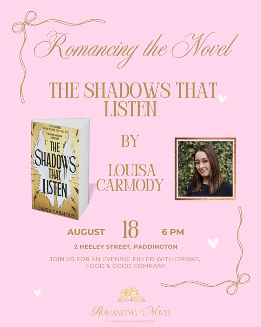 Sydney Event: The Shadows That Listen by Louisa Carmody!